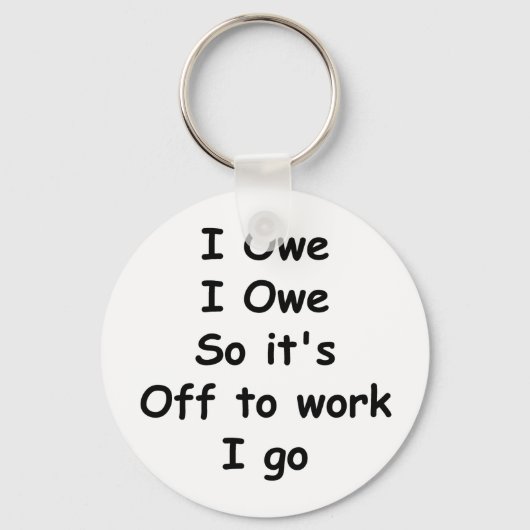 借りがある キーホルダー (正面)