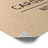 借りた物、醸造した物ブライダルシャワー ポスター (角)