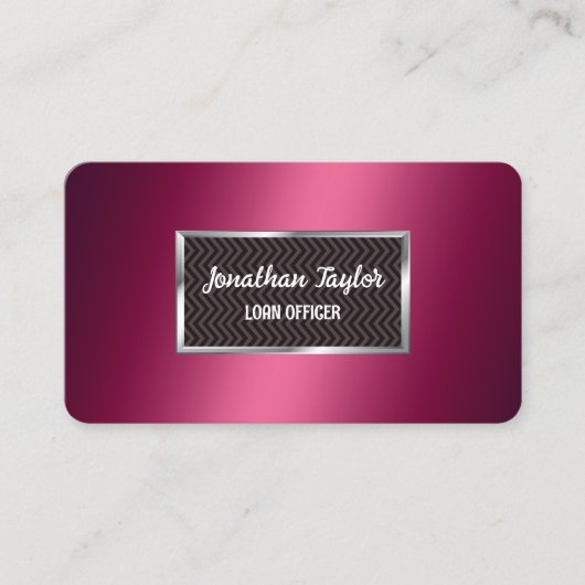 借用人 名刺 (正面)