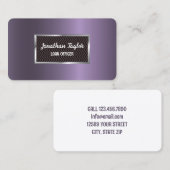 借用人 名刺 (正面/裏面)