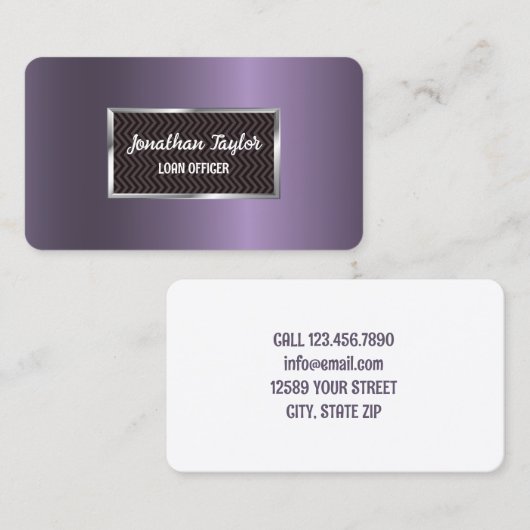 借用人 名刺 (正面/裏面)