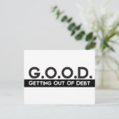借金から抜け出すのがうまい ポストカード (スタンド正面)