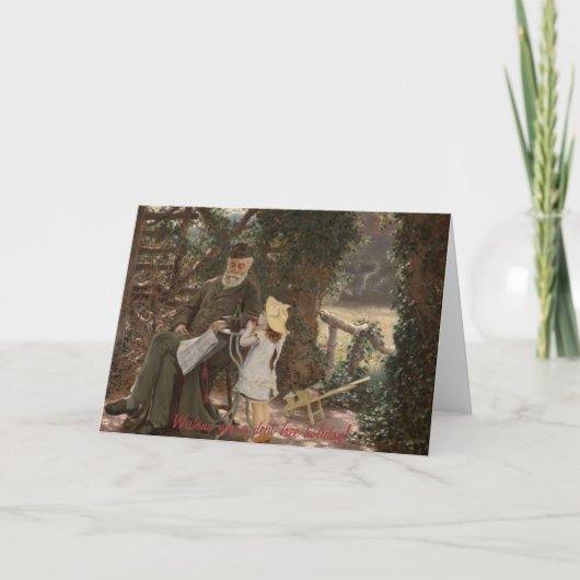 借金のないクリスマス シーズンカード (正面)