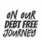 借金のない旅で シール (正面)