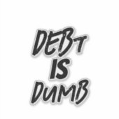 借金のない旅で シール (正面)