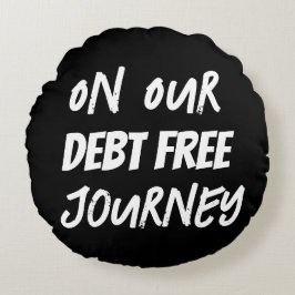 借金のない旅で ラウンドクッション