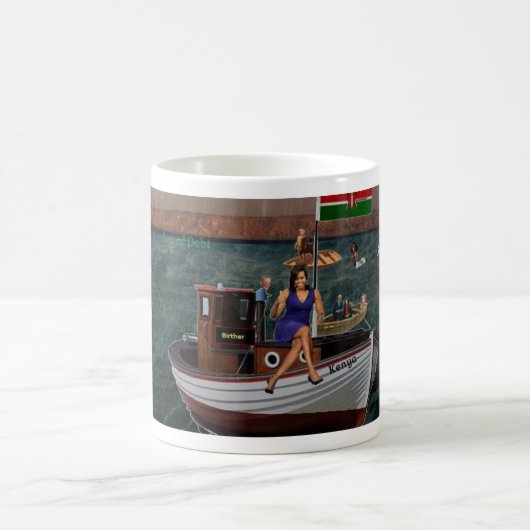 借金の海 コーヒーマグカップ (中央)