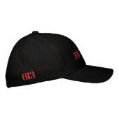 借金払いで 刺繍入りキャップ (右)