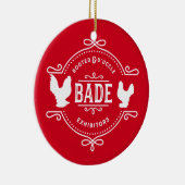 値をつけますオーナメント(ライト)の セラミックオーナメント (右)