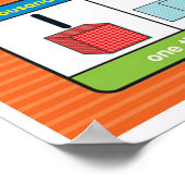 値を配置 ポスター (角)