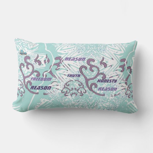 値エレガントとモダン ランバークッション (正面)