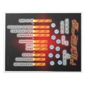 値メモ帳の場所の名前 ノートパッド (正面)