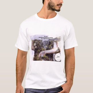 倫理そして抵抗が最小の経路はTシャツに人を配置します Tシャツ