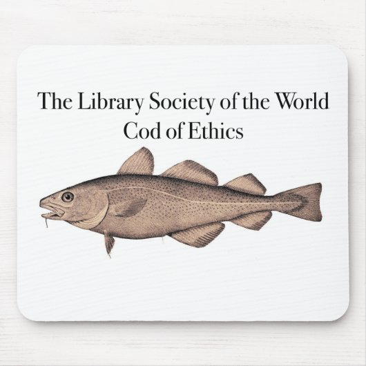 倫理のマウスパッドのLSWのタラ マウスパッド (正面)