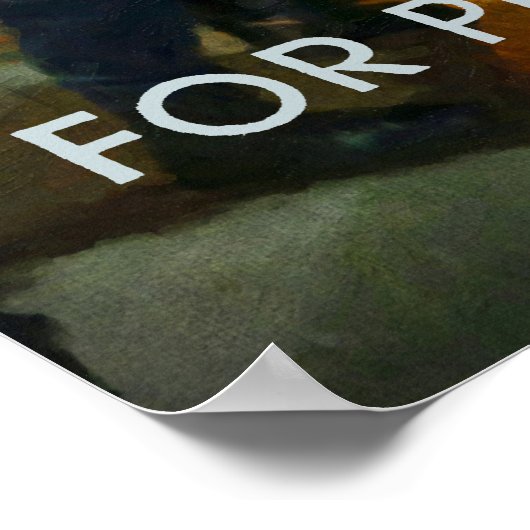 倫理を持つ人々 ポスター (角)