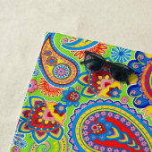 倫理カラフルフローラペイズリーパターン ビーチタオル (インサイチュ)