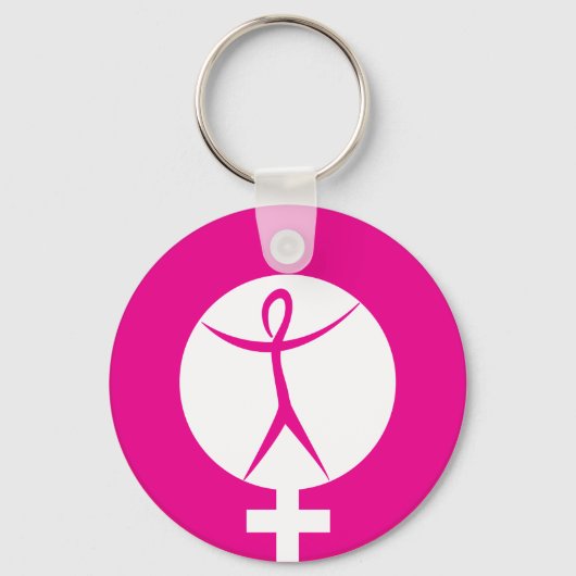 倫理文化フェミニストキーチェーン キーホルダー (正面)