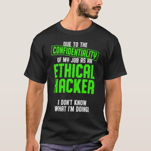 倫理的ハッカーのサイバーセキュリティItペンテスター14 Tシャツ (正面)