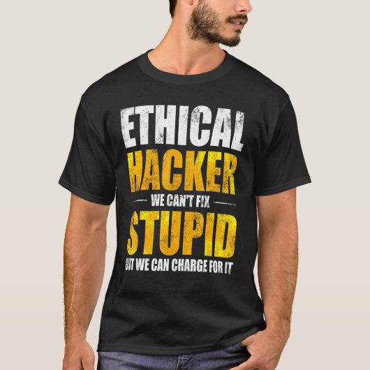 倫理的ハッカーのサイバーセキュリティItペンテスター6 Tシャツ (正面)