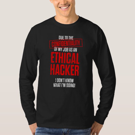 倫理的ハッカーのサイバーセキュリティItペンテスター7 Tシャツ (正面)