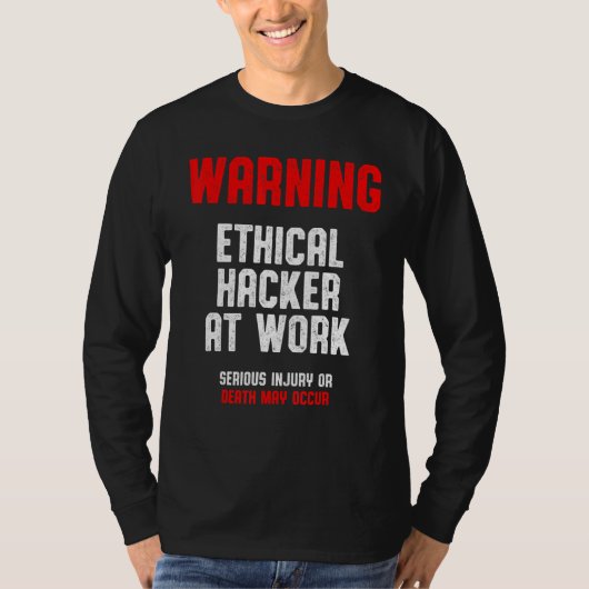 倫理的ハッカーCybersecurity It Pen Tester 1 Tシャツ (正面)