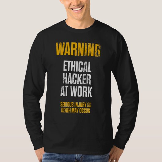 倫理的ハッカーCybersecurity It Pen Tester 2 Tシャツ (正面)