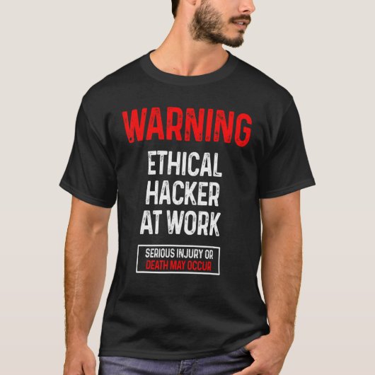 倫理的ハッカーCybersecurity It Pen Tester 3 Tシャツ (正面)