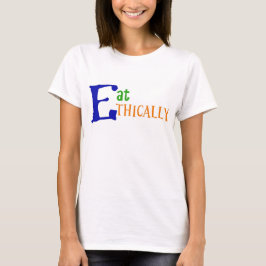 倫理食べ的にTシャツ Tシャツ