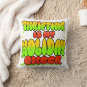 倹約を愛する人々のための素晴らしい贈り物 クッション (ブランケット)