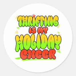 倹約を愛する人々のための素晴らしい贈り物 ラウンドシール