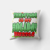 倹約を愛する人のためのキュートな贈り物 クッション (裏面)