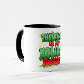 倹約を愛する人のためのキュートな贈り物 マグカップ (正面左)