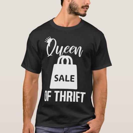 倹約家の女王 Tシャツ (正面)