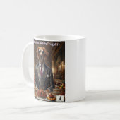 倹約?やれぬ者がある コーヒーマグカップ (正面左)