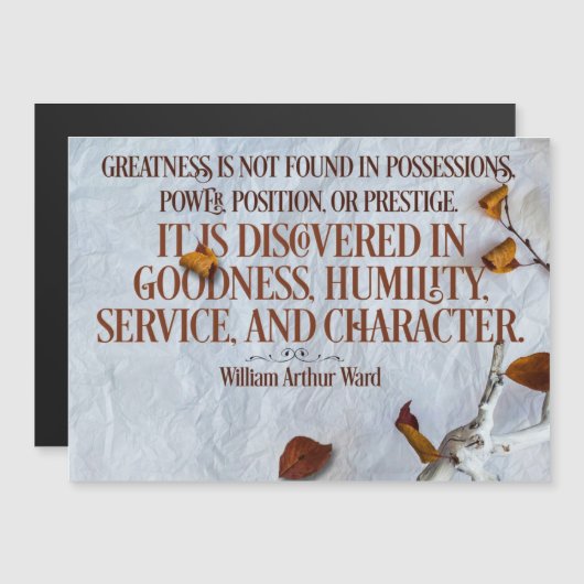 偉大さが発見される (正面/裏面)