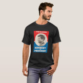 偉大さの時Ret大統領のためのJFKケネディ Tシャツ (正面フル)