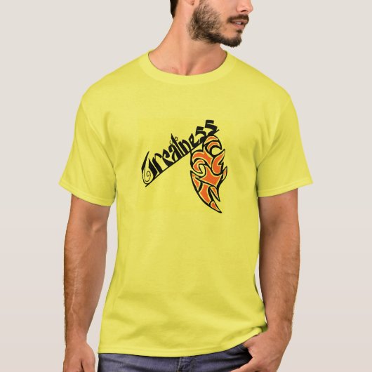 偉大さの発言 Tシャツ (正面)