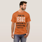 偉大さを増やしてくれてありがとう Tシャツ (正面フル)