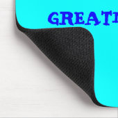 「偉大さを強調せよ」 マウスパッド (コーナー)