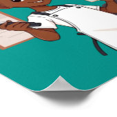 偉大さを求めて努力する ポスター (角)