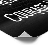 偉大さを築く方法 – やる気を起こさせる ポスター (角)