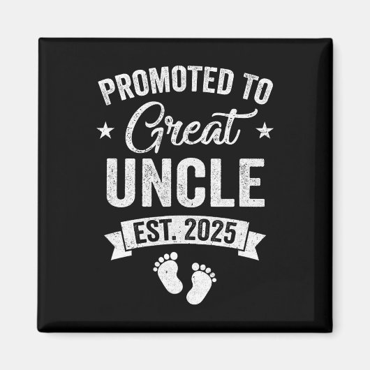 偉大なおじいちゃんに昇格予定 2025年妊娠発表 マグネット (正面)