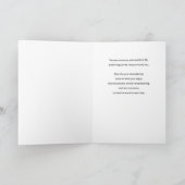 偉大なお甥の誕生日 赤いショウジョウコウカチョウの止まり木 カード (内部)