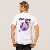 偉大なるオタクの波 トライブレンドTシャツ (裏面全面)