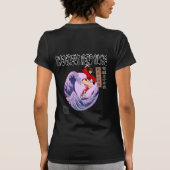 偉大なるオタクの波 Tシャツ (裏面)