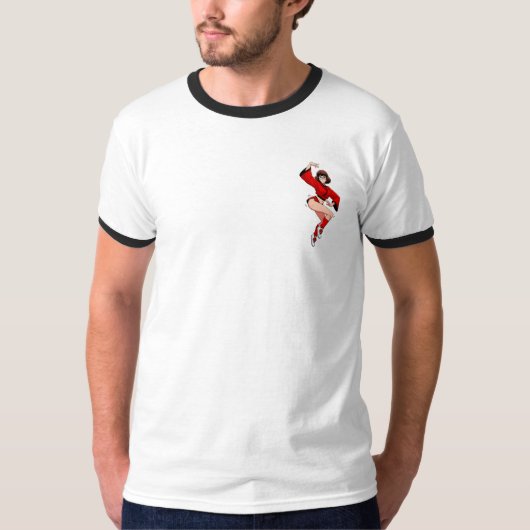 偉大なるオタクの波 Tシャツ (正面)