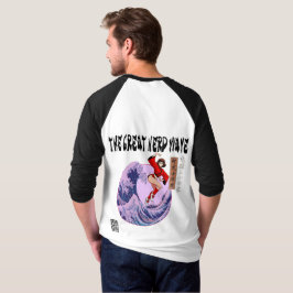 偉大なるオタクの波 Tシャツ