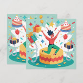 偉大なる脱出 招待状 (正面/裏面)