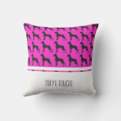 偉大なダンおもしろいギフト クッション (裏面)