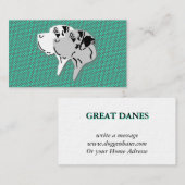 偉大なダンのカード 名刺 (正面/裏面)